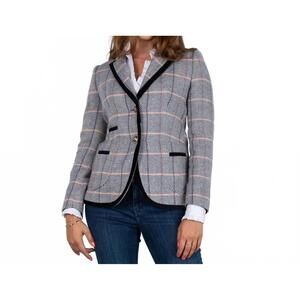 NEW BARILOCHE sevilla wool slim fit blazer in multicolor